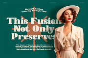 Rooney Retro Bold Serif Font, a Serif Font by Catalystco Studio (Thumbnail 4 of 7)