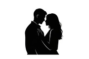 Couple Love Silhouette Bundle, an Illustration by jahid234 (Thumbnail 3 of 48)
