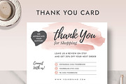 Thank You Order Card TC001, a Card Template by Draca Design Co (Thumbnail 3 of 3)
