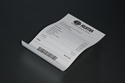 Receipt Bills Mockup, an Advertising Mockup by SLAB! Design (Thumbnail 5 of 6)
