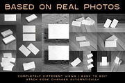 16 Business cards | Mock Up, a Print Template by Level up (Thumbnail 2 of 2)