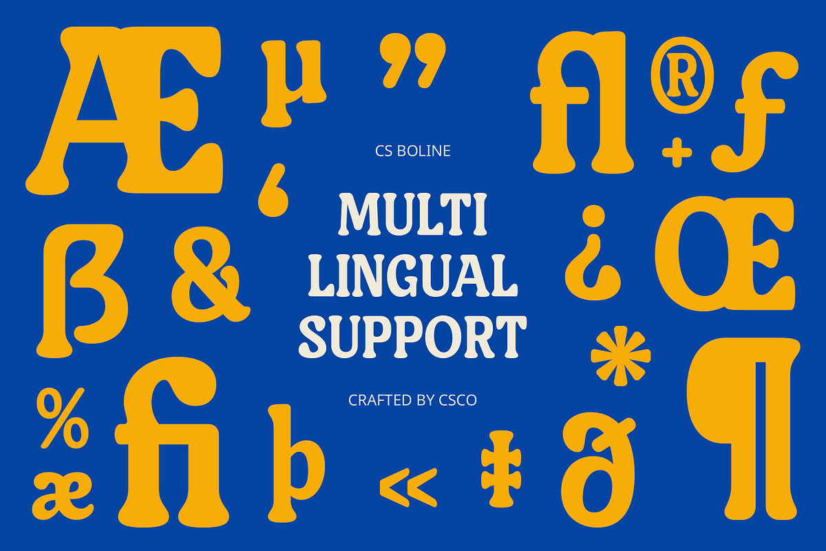 CS Boline – Bold Rounded Font, a Serif Font by Craft Supply Co. (Photo 6 of 8)