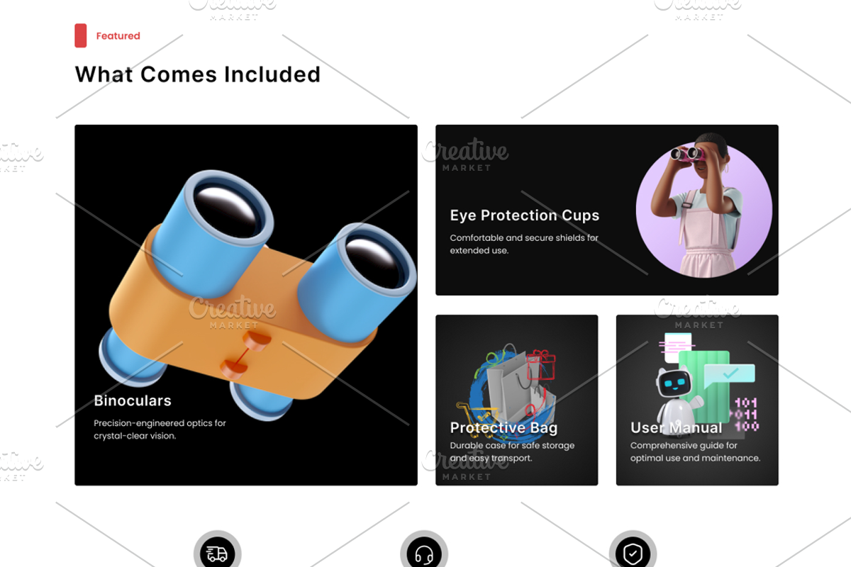 Premium E-commerce Site Landing Page, a Landing Page Template by Premium Designs (Photo 3 of 3)