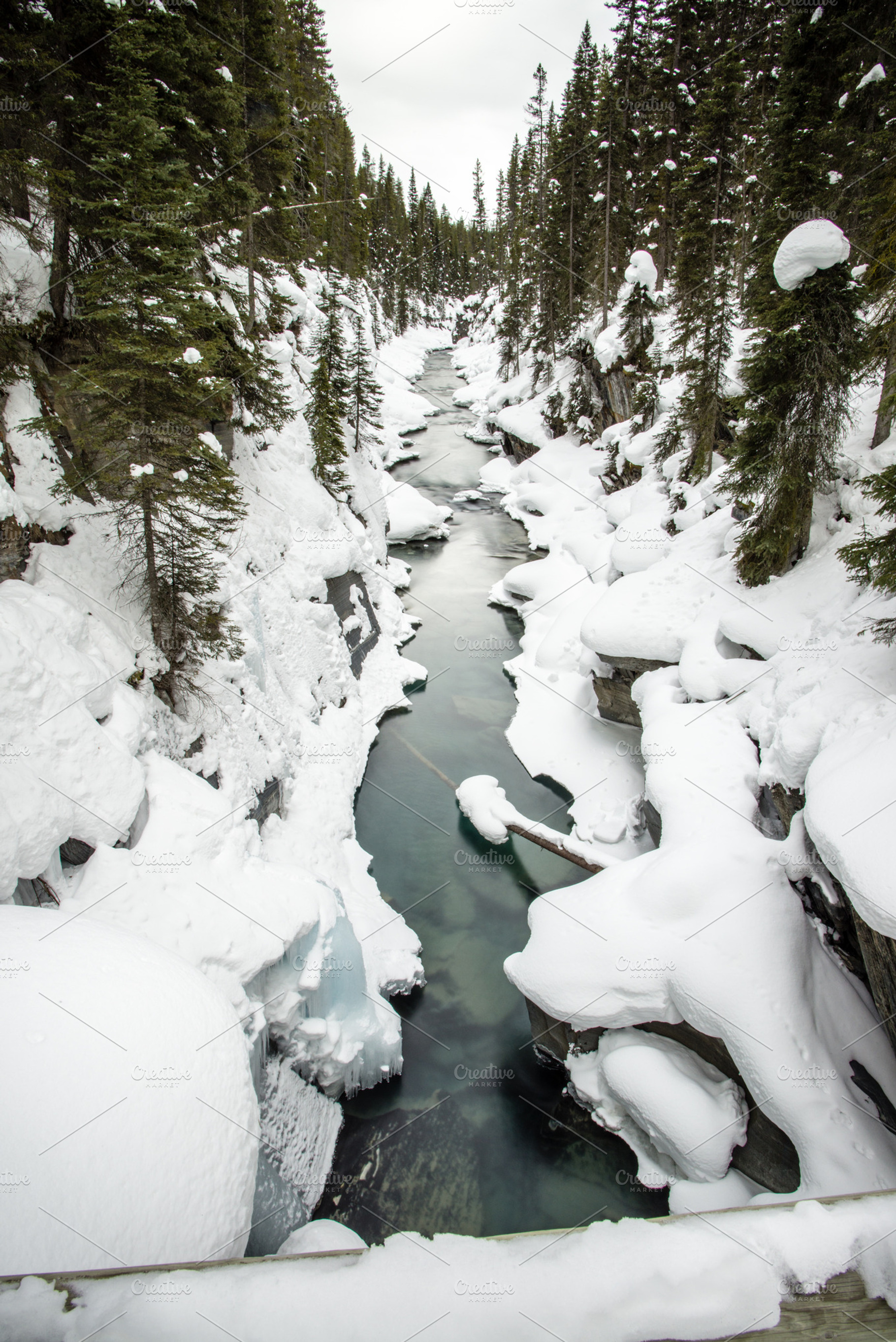 Snowy Stream 2