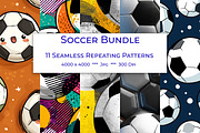 Soccer Design Bundle, a Pattern Graphic by karenfoleyphoto (Thumbnail 1 of 4)