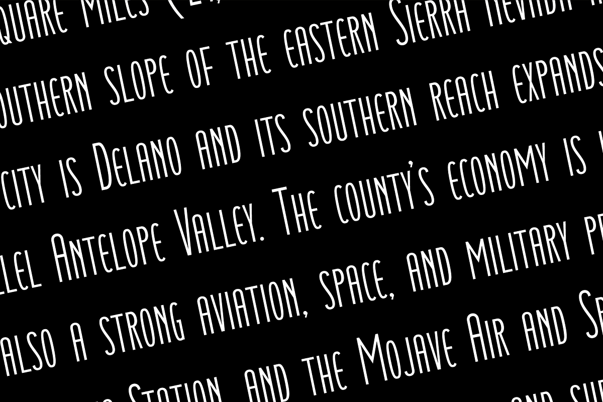 Gelar Narrow Display Typeface, a Sans Serif Font by PeanutButter Type (Photo 5 of 5)