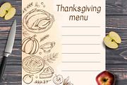 Thanksgiving Dinner Design Kit, a Seasonal Illustration by Artspace (Thumbnail 6 of 9)