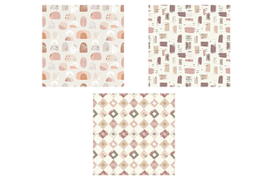 Dusty Pink Boho Nursery Backgrounds