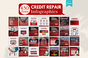 Credit Repair - Canva Templates, a Social Media Template by Viral Content Design (Thumbnail 2 of 14)