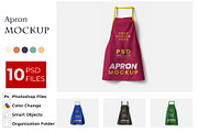 Apron Mockup Design, a Household Mockup by DigitAuras (Thumbnail 1 of 6)