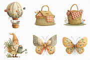 Whimsical Summer Clipart Bundles, an Illustration by DreamArtGraphic (Thumbnail 3 of 7)