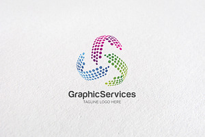 Premium Graphic Services Logo Design