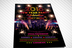 New Year Party Flyer 02