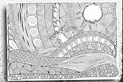 Black and white landscapes, a Texture Illustration by ImHope (Thumbnail 2 of 15)