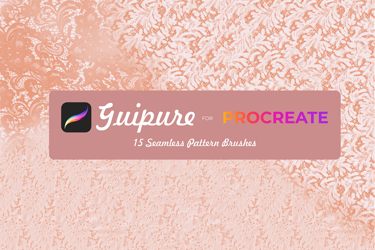 15 Guipure brushes for Procreate, a Brush Add-On by Graphics Resources (Photo 6 of 6)