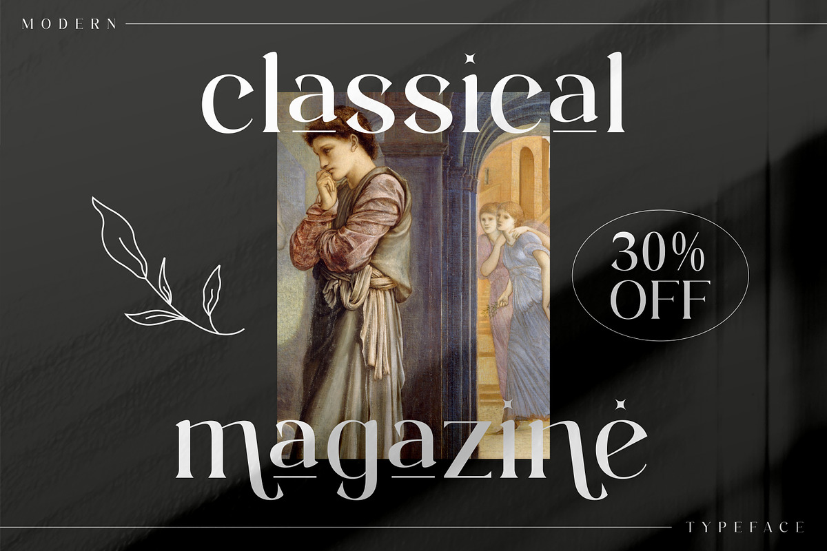 Aftesto Unique Serif Font, a Serif Font by Storytype Studio (Photo 6 of 9)