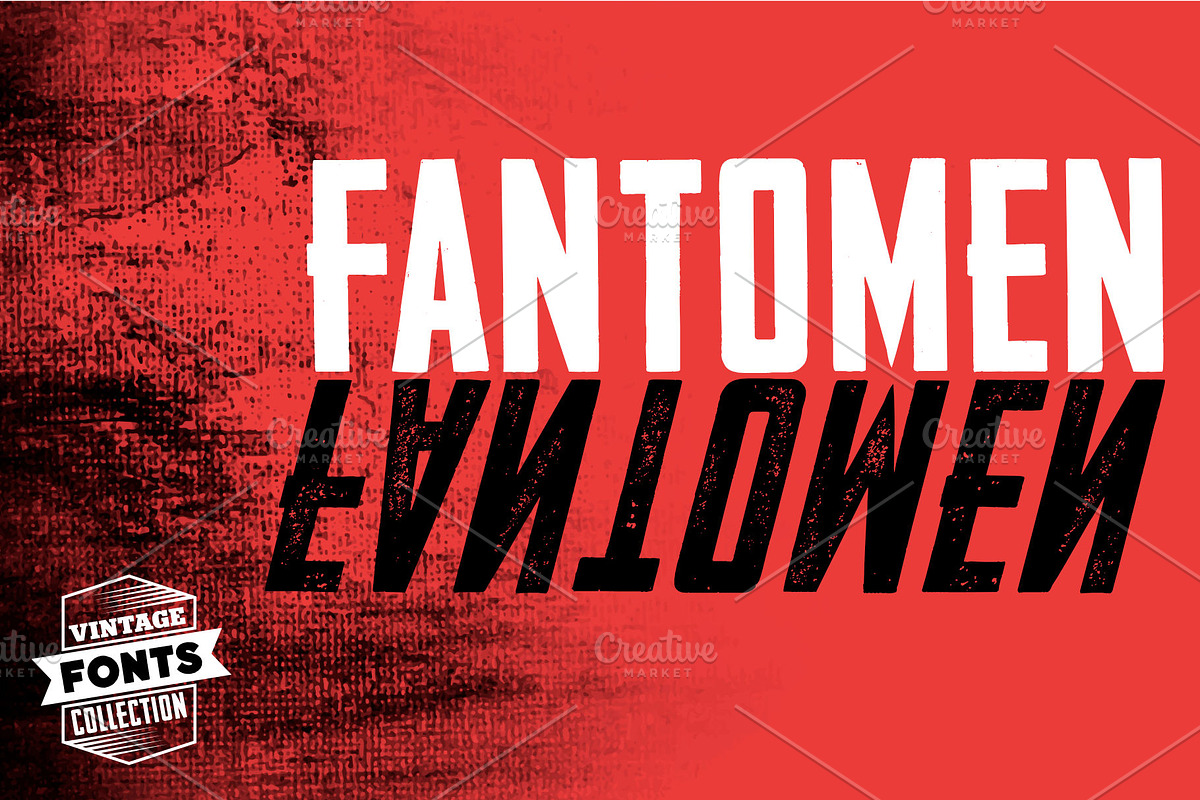 Fantomen - 2 vintage fonts