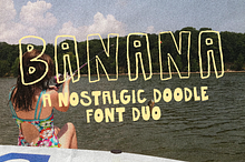 Banana - A Handwritten Font Duo