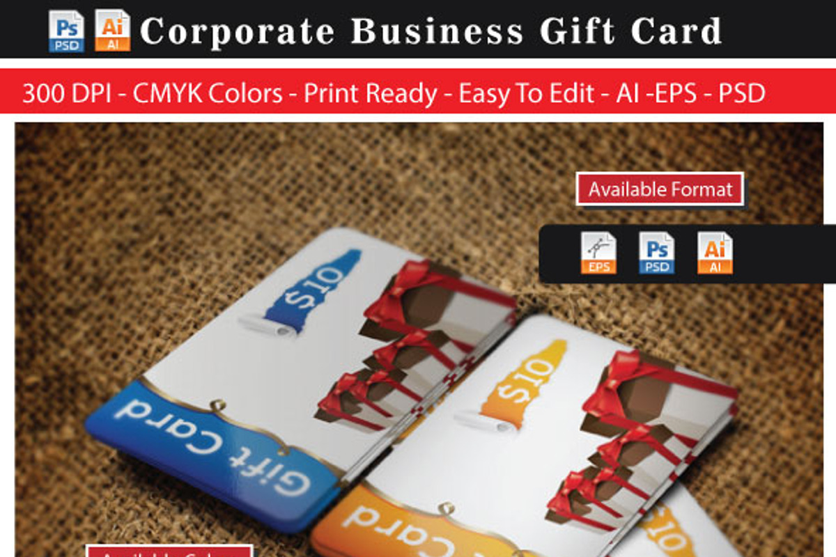 Gift Card, a Card Template by shujaktk (Photo 3 of 3)
