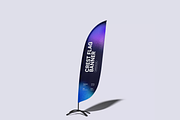 Flag Mockup, an Advertising Mockup by graphicsauce (Thumbnail 2 of 4)