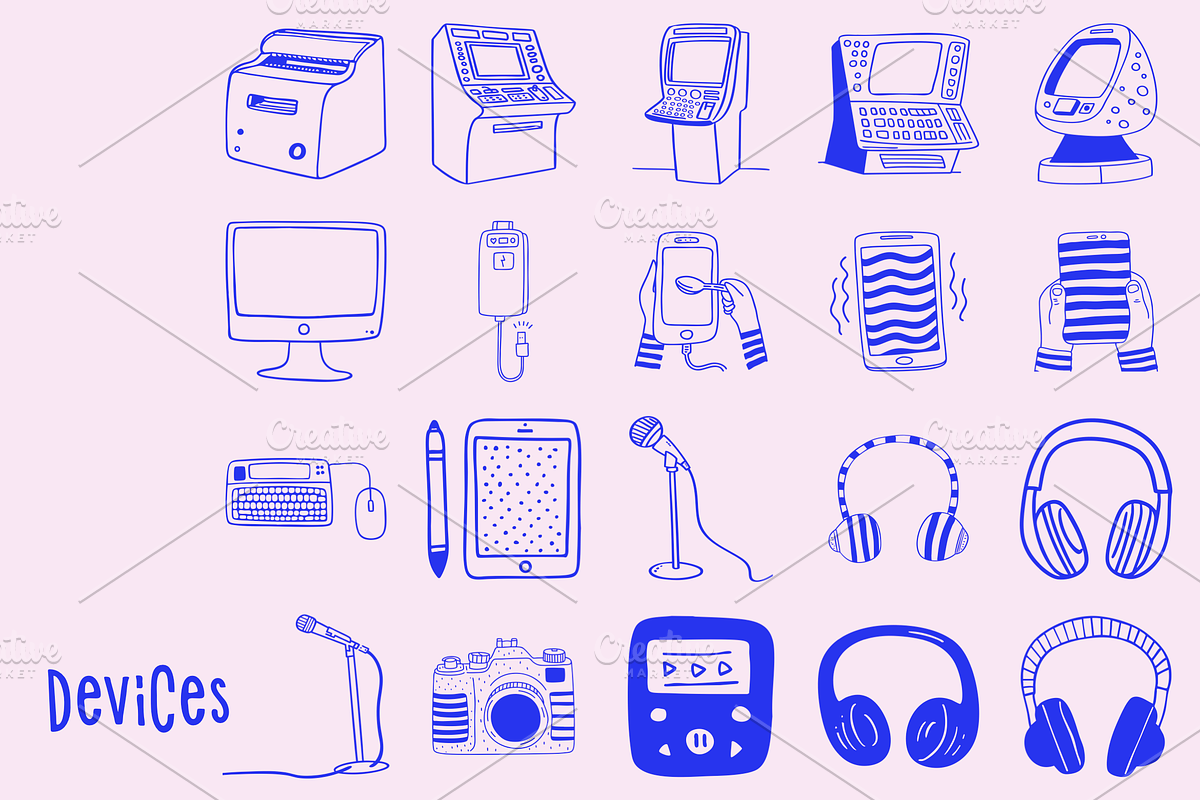 1001 Cute Doodles Bundle, an Object Illustration by Danil Polshin (Photo 19 of 65)