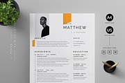 Resume/CV, a Resume Template by Reuix Studio (Thumbnail 1 of 5)