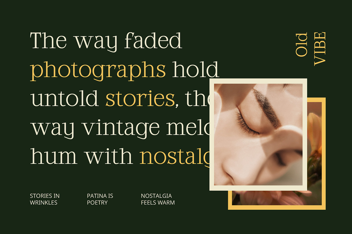 CS Hiera – Classic Font, a Serif Font by Craft Supply Co. (Photo 2 of 8)