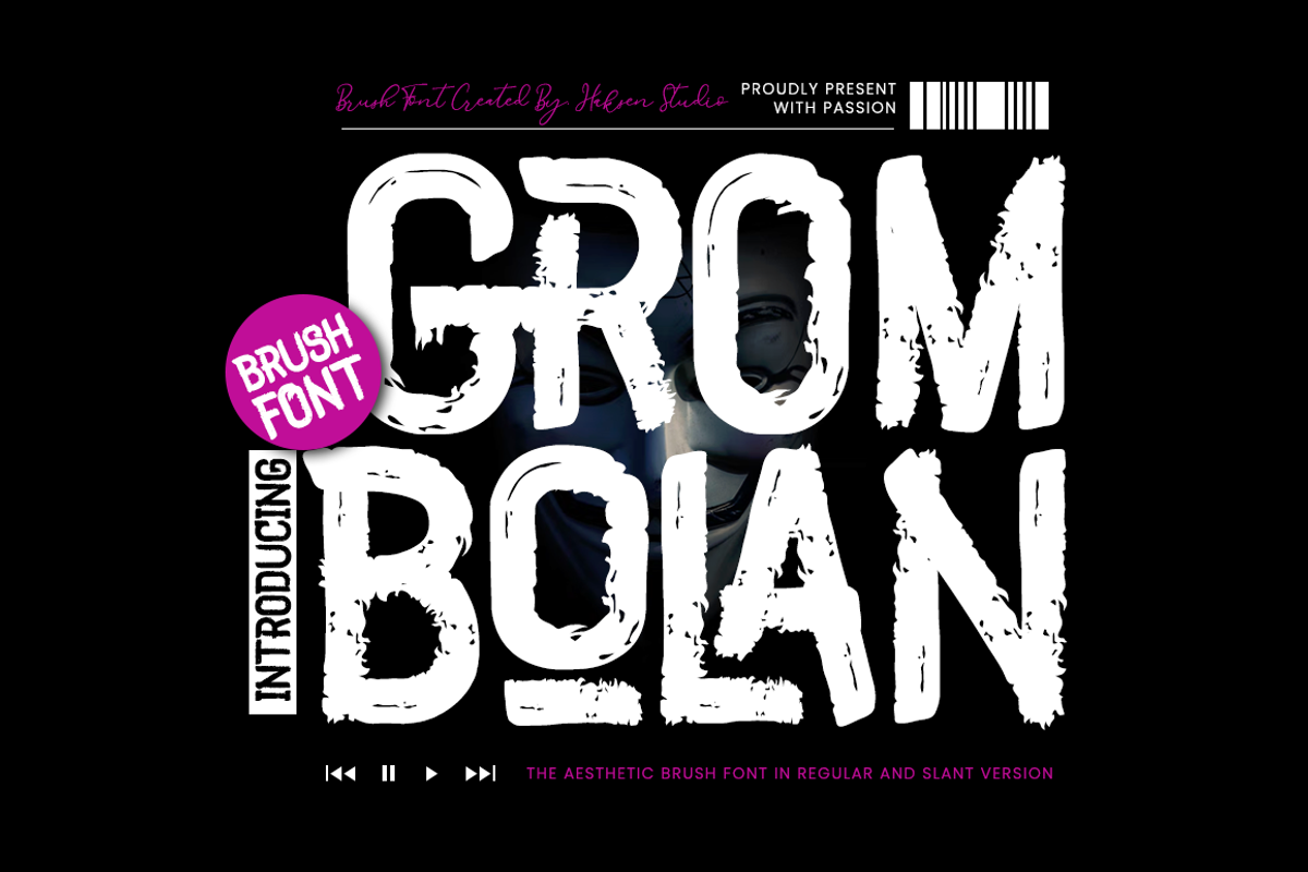 GROMBOLAN, a Handwritten Font by Haksen (Photo 1 of 10)