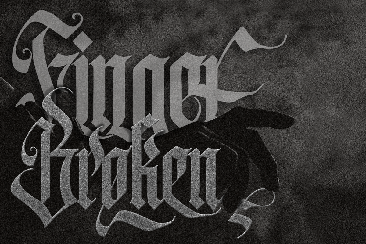 Autherical Typeface, a Blackletter Font by seventhimperium (Photo 11 of 11)