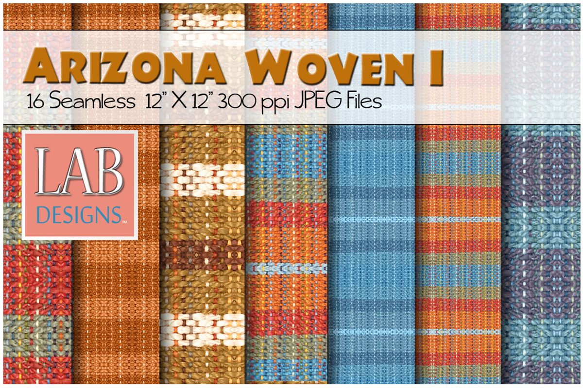 16 Southwest Woven Fabric Textures, a Texture Graphic by Lab Designs (Photo 1 of 3)