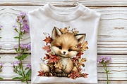 Whimsical Autumn PNG Clipart, a Seasonal Illustration by OK Design (Thumbnail 5 of 6)
