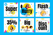 Social Media Post Layout, a Social Media Template by CreativeShaper (Thumbnail 2 of 3)