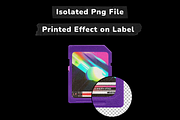 SD Card Mockup Pack, a Device Mockup by BORT GRAPHIC (Thumbnail 4 of 7)
