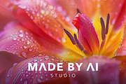 50 Floral Macro Photography Prompts, an Object Graphic by MadeByAI Studio (Thumbnail 5 of 6)