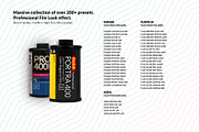 200+ Lightroom Film Look Presets., a Plug-in Add-On by filmcamera_presets (Thumbnail 2 of 9)