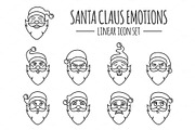 Santa Claus characters set, a Decorative Illustration by pet design shop (Thumbnail 3 of 3)