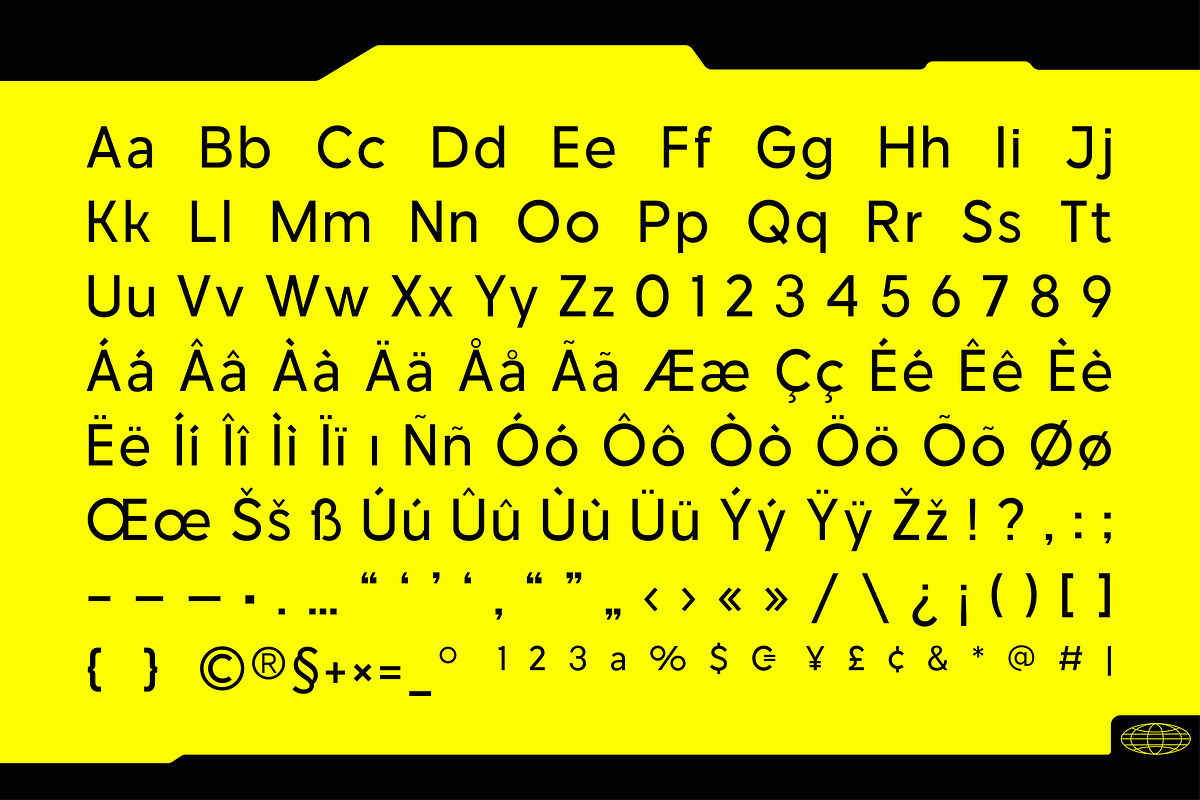 Avantique Geometric Variable 7 Fonts, a Sans Serif Font by Casloop Studio (Photo 5 of 9)