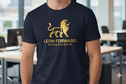 Regal Lion Leadership Minimal Logo, a Branding & Logo Template by Vectorium Studio (Thumbnail 3 of 3)