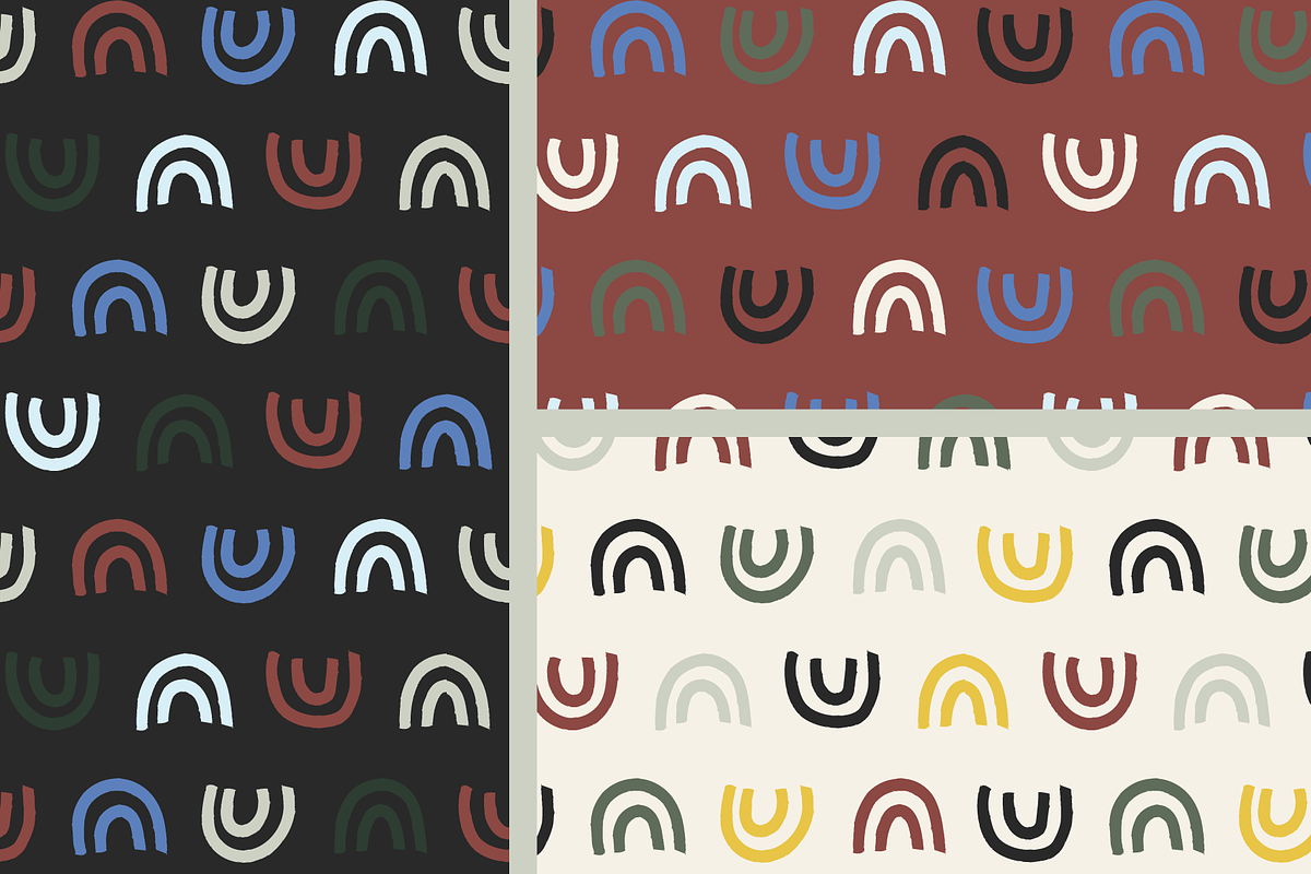 Boho Abstract Seamless Patterns, a Pattern Graphic by KT Designs (Photo 7 of 8)