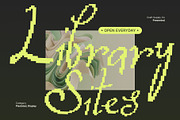 CS Belluga Pixel, a Handwritten Font by Craft Supply Co. (Thumbnail 7 of 8)
