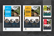 Real Estate Flyer, a Flyer Template by GraphicsBurg (Thumbnail 1 of 5)