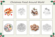150 Christmas Coloring Pages Bundle, a Seasonal Illustration by Daffodil Dream Studio (Thumbnail 10 of 18)