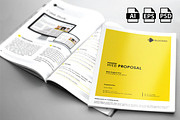 Web Proposal & Annual Report 42% Off, a Stationery Template by Pentaclay (Thumbnail 1 of 5)