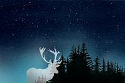 Northern Lights, a Background Graphic by NikiArts (Thumbnail 11 of 12)