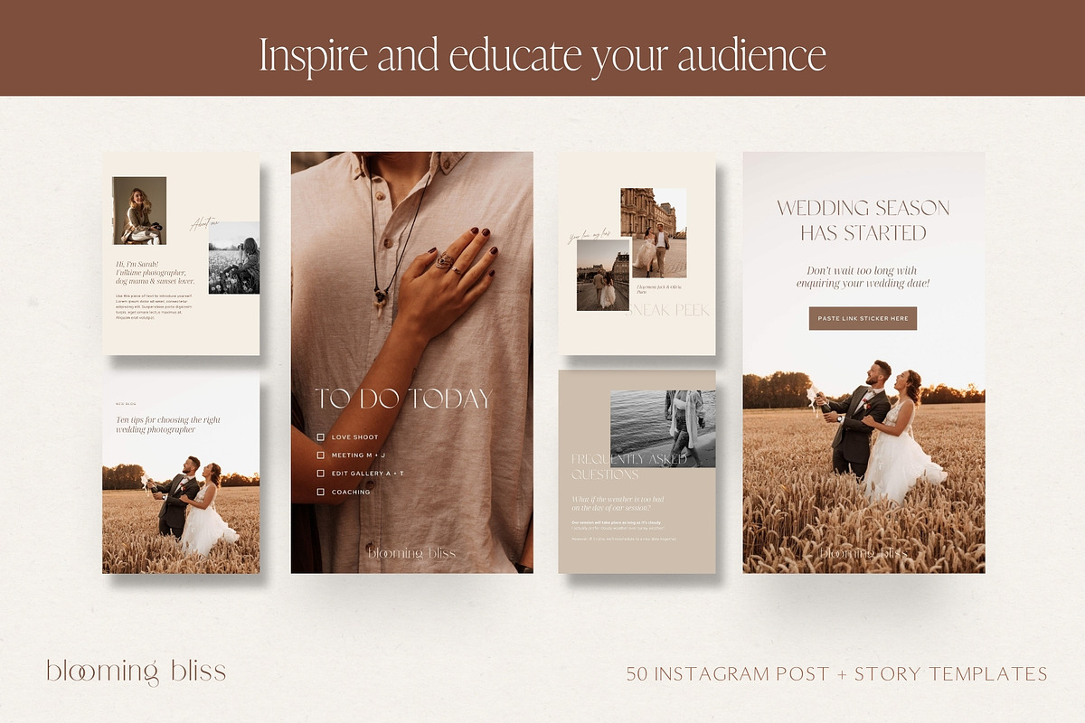 Minimal Photography Insta Templates, a Social Media Template by Wonderlik Webdesign (Photo 4 of 11)