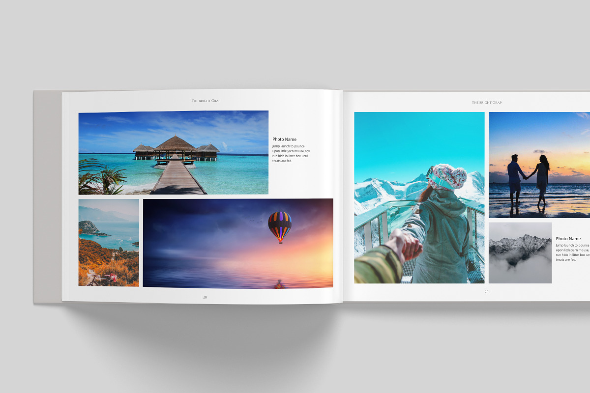 Photo Book / Album or Portfolio, a Brochure Template by TheBrightGrap (Photo 16 of 22)