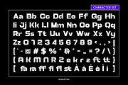 Graind - Futuristic Extended Font, a Sans Serif Font by RagamKata (Thumbnail 10 of 10)