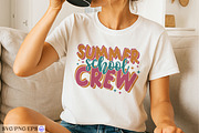 Summer School Crew SVG Groovy, a Seasonal Illustration by mh_arif (Thumbnail 2 of 4)