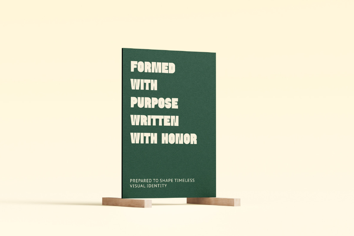 Khattalib - Display Heavy Sans Serif, a Sans Serif Font by Nian Keun Studio (Photo 8 of 10)