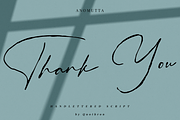 Anomutta Script, a Script Font by Quothron (Thumbnail 7 of 7)